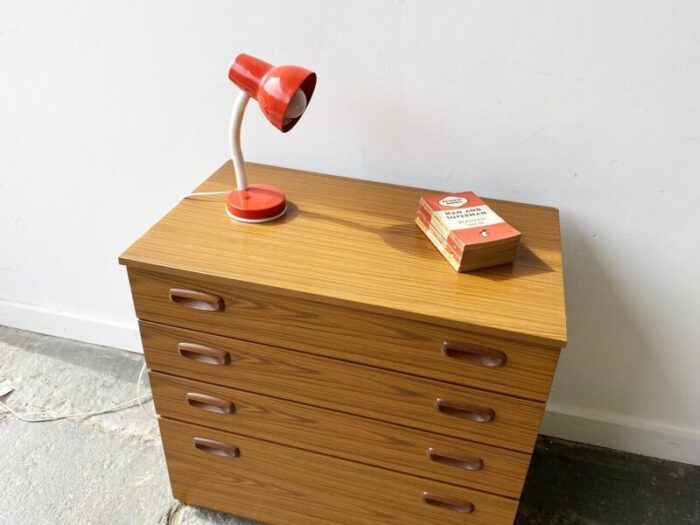 mid century chest of drawers by schrieber 1960s 4026