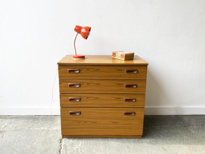 mid century chest of drawers by schrieber 1960s 4584