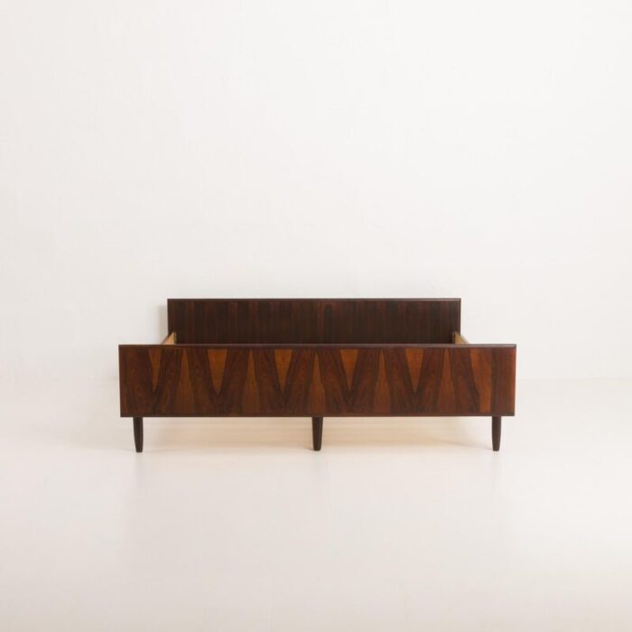 mid century danish rosewood bed 1960s 7057