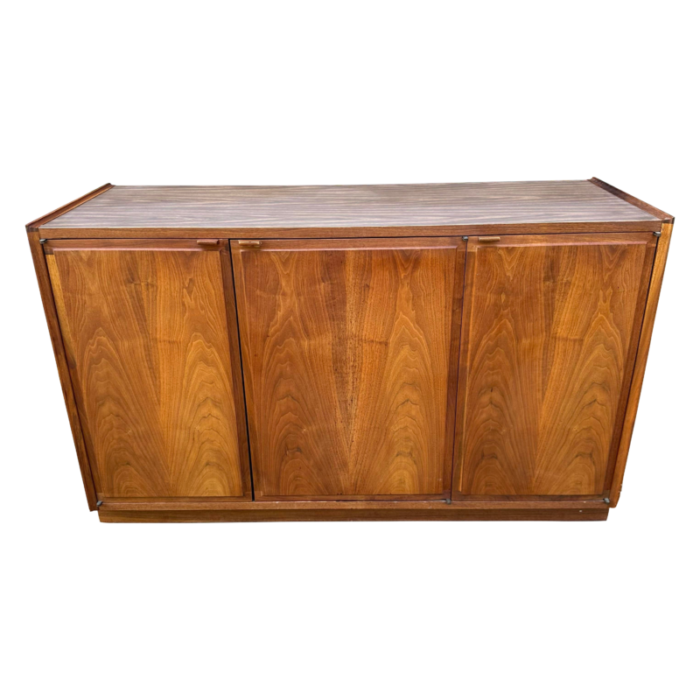 mid century modern laminate top credenza 2 of 2 believe founders 2605