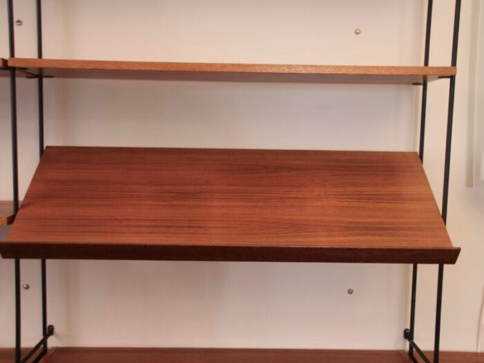 mid century shelf by ernst dieter hilker for omnia 1960s 3337