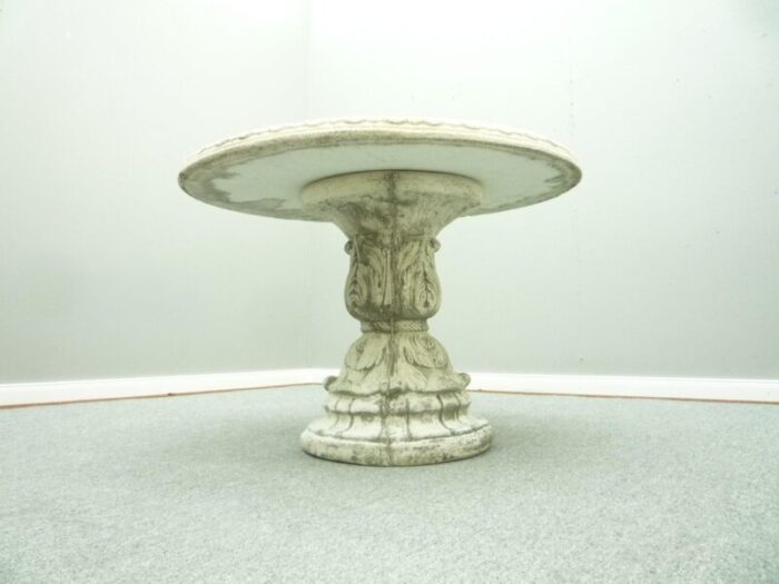 mid century stone garden table 1960s 3511