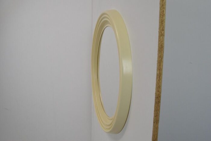 mid century wall round mirror 1960s 5