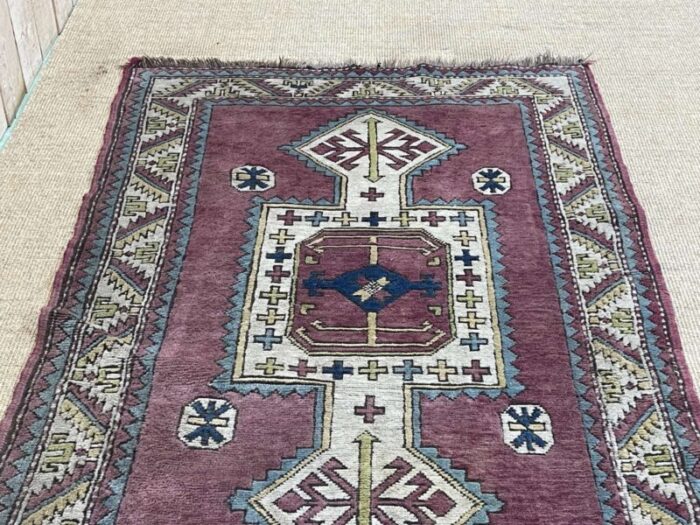 middle eastern handmade wool rug 7