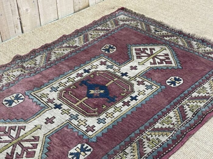 middle eastern handmade wool rug 9