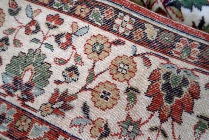 middle eastern qum rug 1970s 12