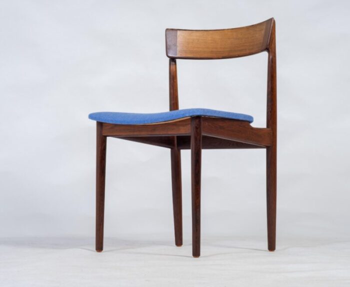 model 39 rosewood dining chairs by henry rosengren hansen for brande mbelindustri 1960s set of 6 1233