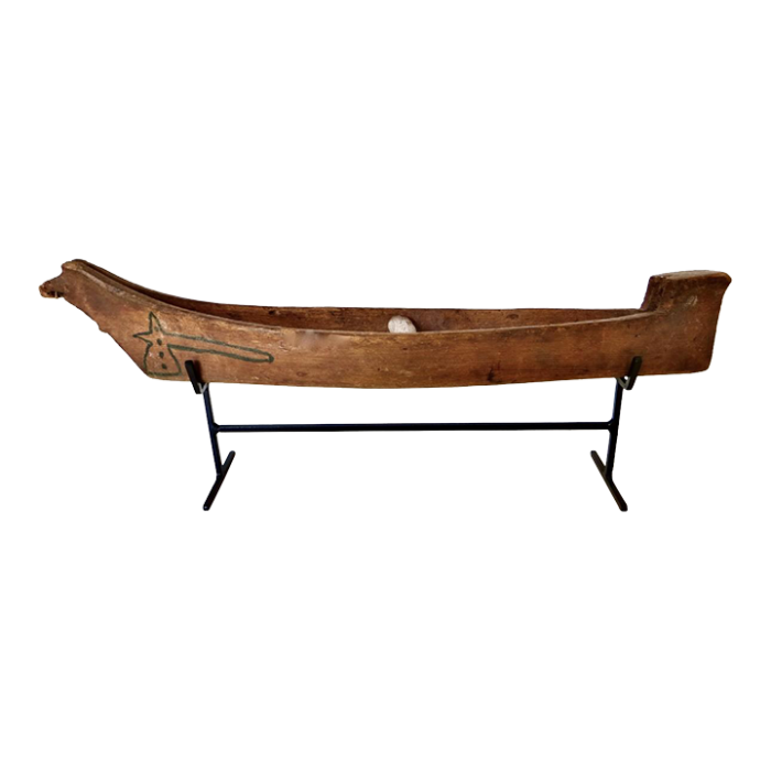 model canoe by native north american indianscirca 1930 9476