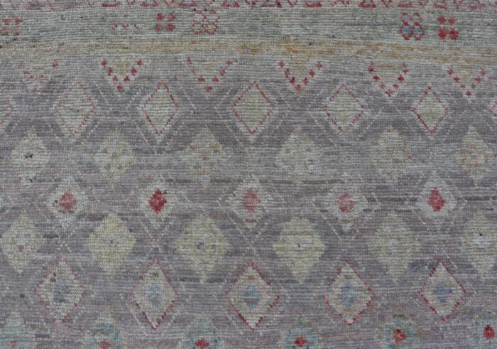 modern afghan tribal rug by keivan woven arts in wool with sub geometric design 64 x 96 6607