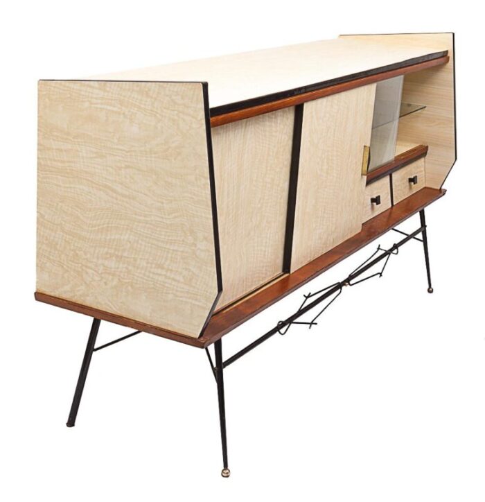 modern formica sideboard 1950s 3819