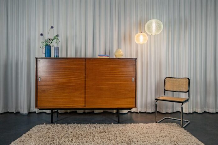 modernist sideboard by pierre guariche for meurop belgium 1960s 1721