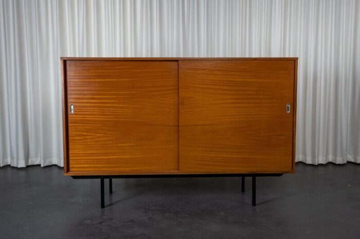 modernist sideboard by pierre guariche for meurop belgium 1960s 3818