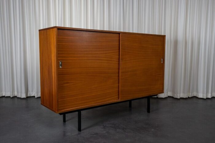 modernist sideboard by pierre guariche for meurop belgium 1960s 4806