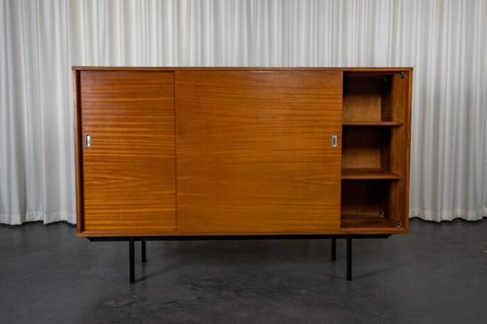 modernist sideboard by pierre guariche for meurop belgium 1960s 7786