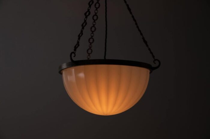 moonstone ceiling light from jefferson 1920s 5100