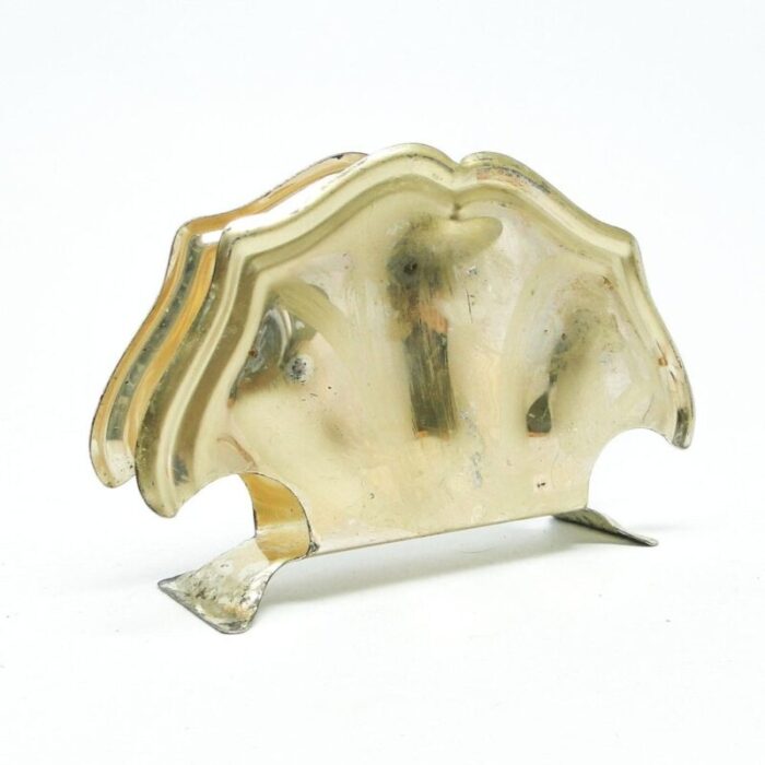 napkin holder from berndorf germany 1970s 2