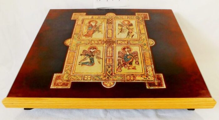 nelson fine art and gifts ornate handcrafted wooden book holder stand 6253