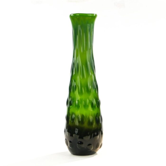 new look bean vase by jan sylwester drost for zabkowice steelworks 1970s 1