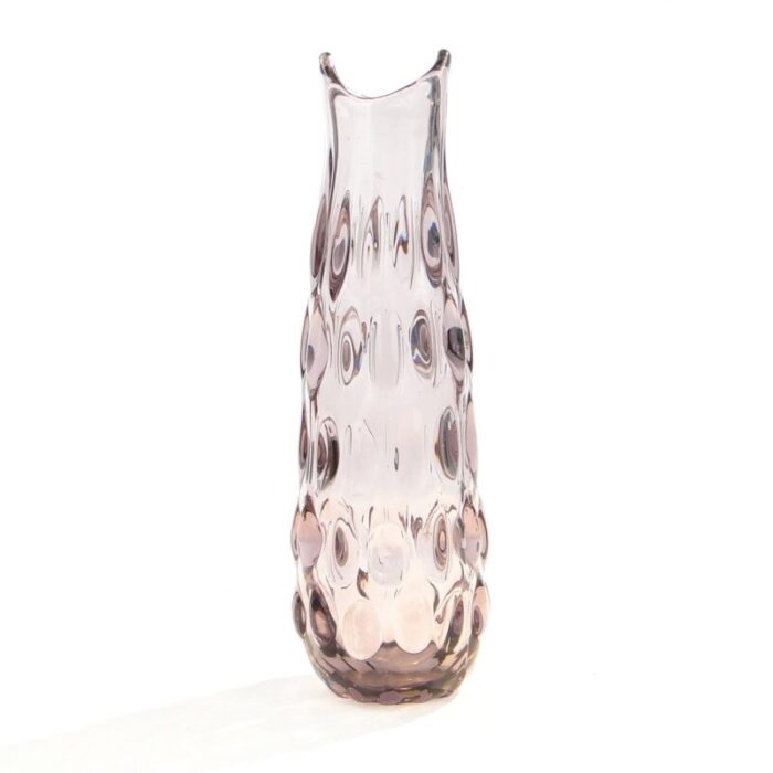 new look little bean vase by jan sylwester drost for zabkowice glassworks 1970s 1