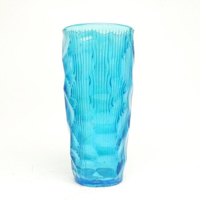 new look oculus vase by jan sylwester drost for zabkowice glassworks 1970s 1 2