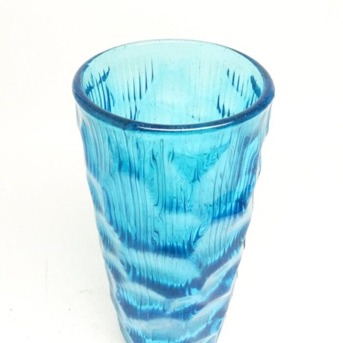 new look oculus vase by jan sylwester drost for zabkowice glassworks 1970s 3 2