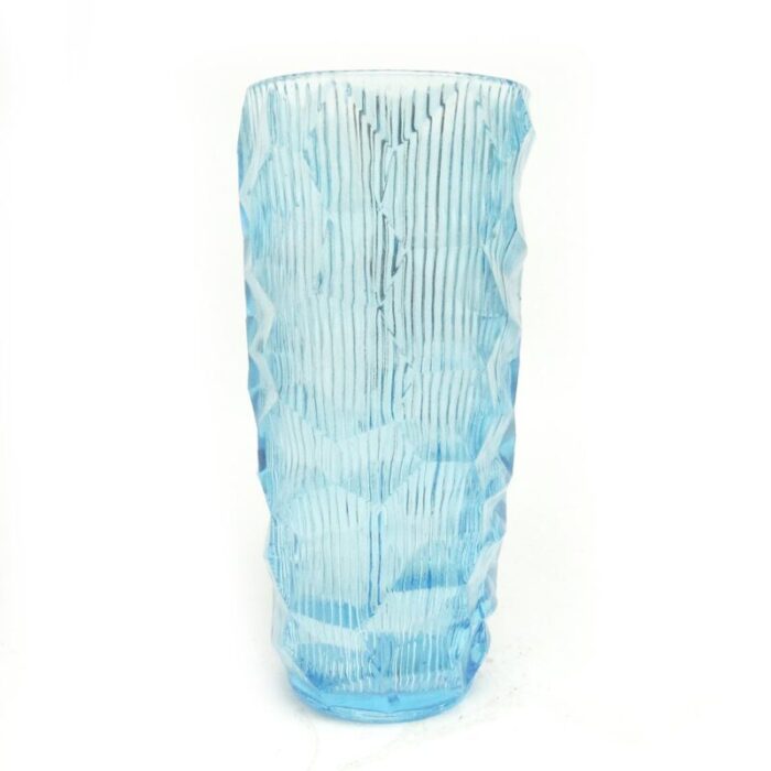 new look oculus vase by jan sylwester drost for zabkowice glassworks 1970s 5 3