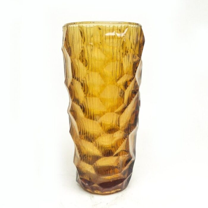 new look oculus vase by jan sylwester drost for zabkowice glassworks 1970s 6 1