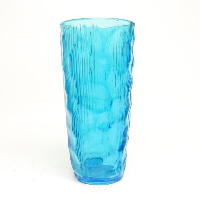 new look oculus vase by jan sylwester drost for zabkowice glassworks 1970s 9