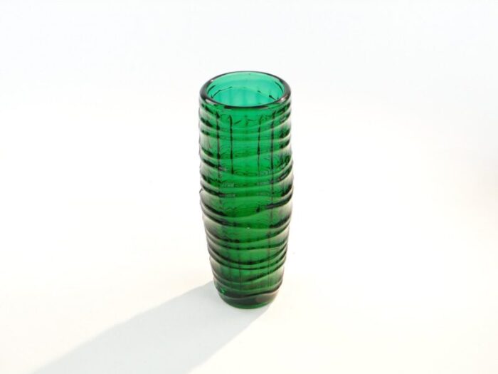 new look vase by jan sylwester drost for zabkowice glassworks 1970s 6