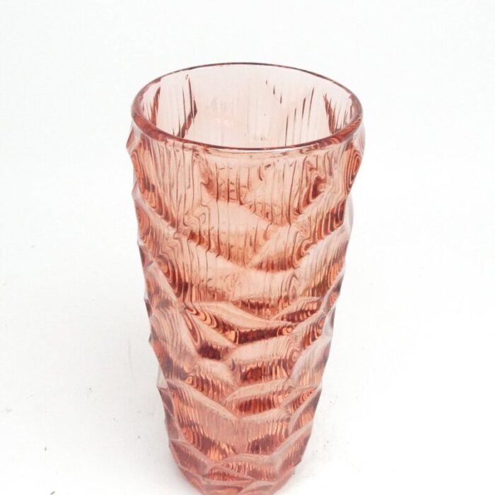 oculus new look vase by jan sylwester drost for zabkowice glassworks 1970s 6