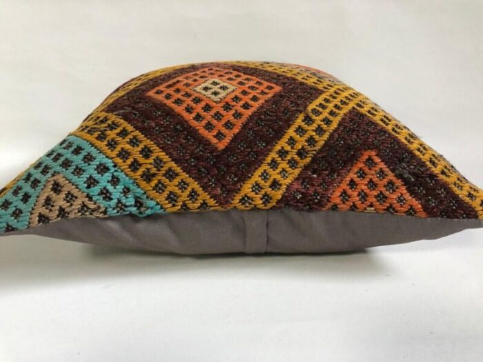 oushak geometric cushion cover 1960s 8692