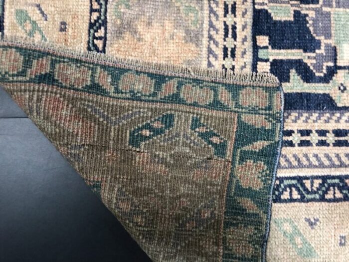 oushak handmade floor muted area rug 10