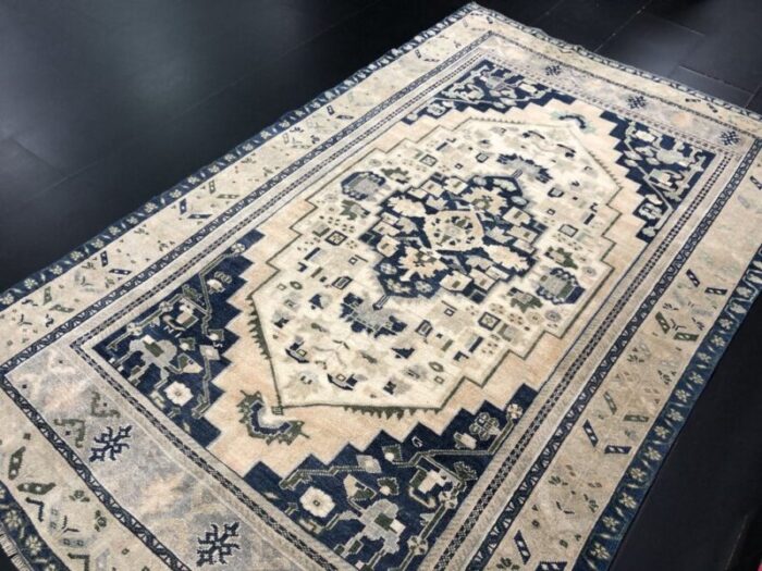 oushak handmade floor muted area rug 8