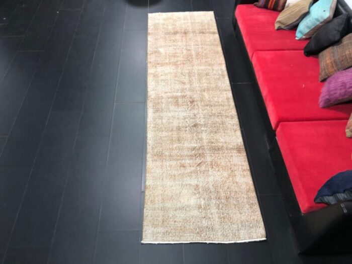 oushak pale natural runner rug 1