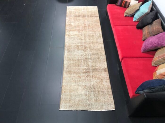 oushak pale natural runner rug 2