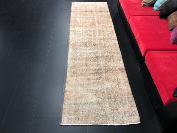 oushak pale natural runner rug 3