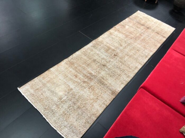 oushak pale natural runner rug 7