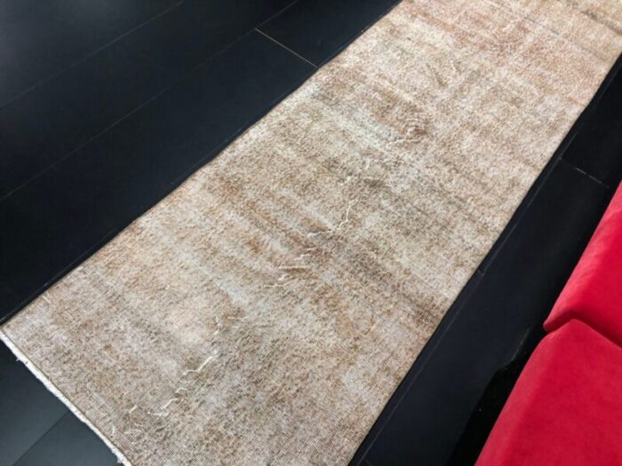 oushak pale natural runner rug 8