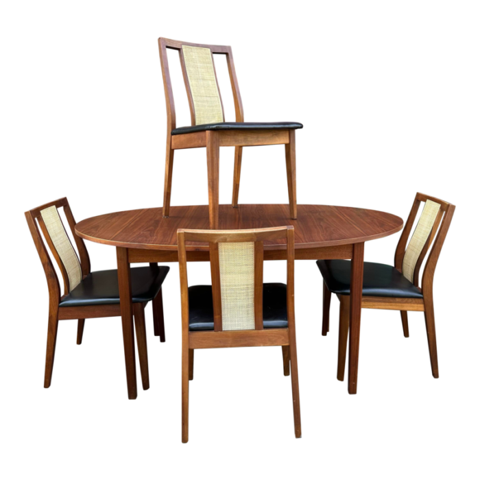 oval dining table with 4 chairs hibriten company 5303