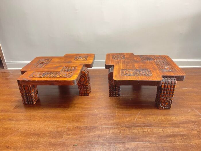 pair of 1970 witco end tables 7724