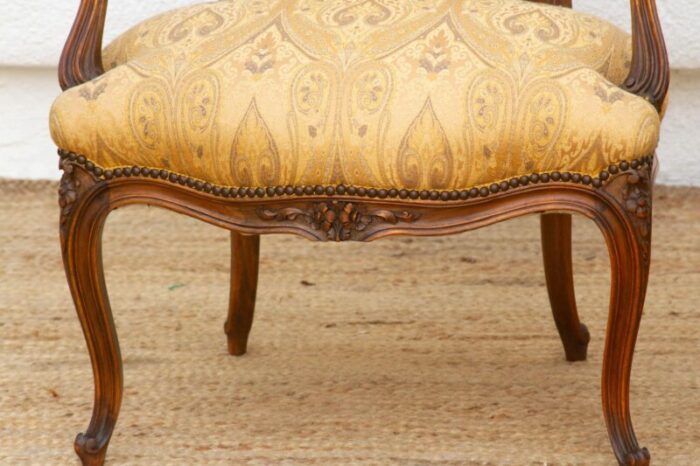 pair of 20th century french louis xv chairs 4001