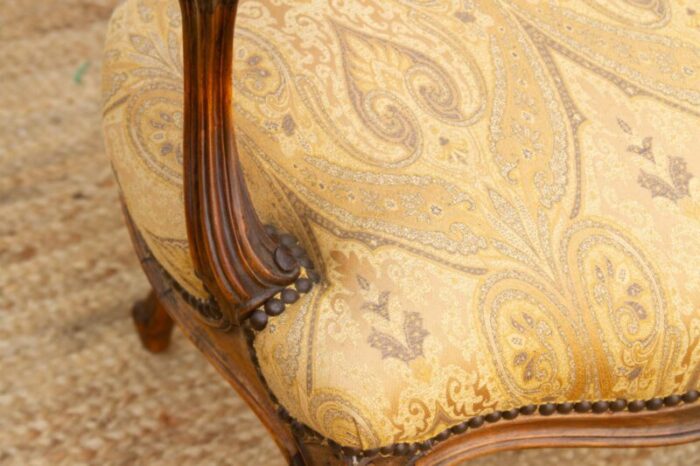 pair of 20th century french louis xv chairs 9388