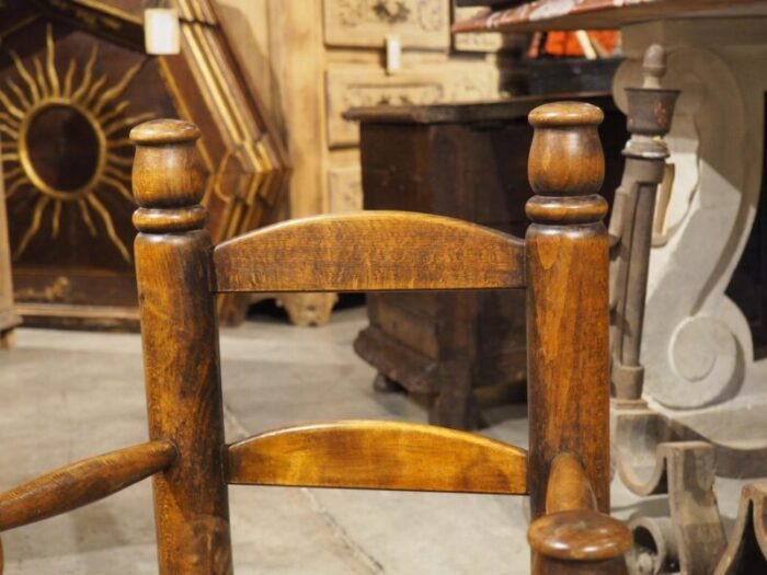 pair of circa 1940 charles dudouyt style french low chairs in carved beech 3135