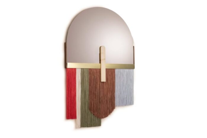 papaya souk moss mirrors by dooq set of 2 2