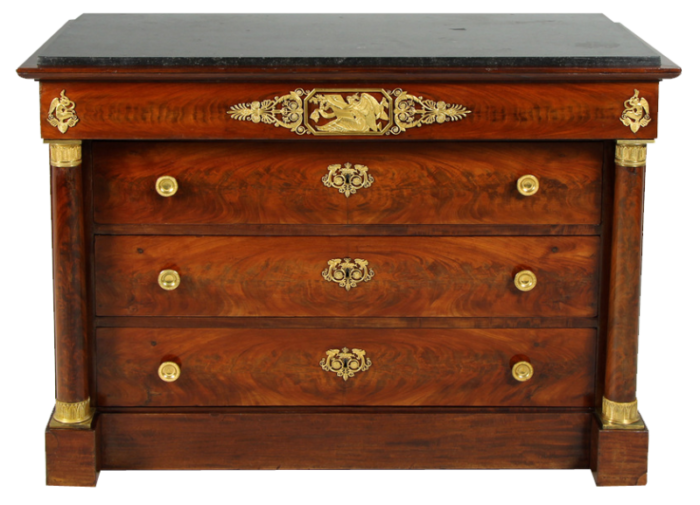 parisian empire chest of drawers 1810 7189