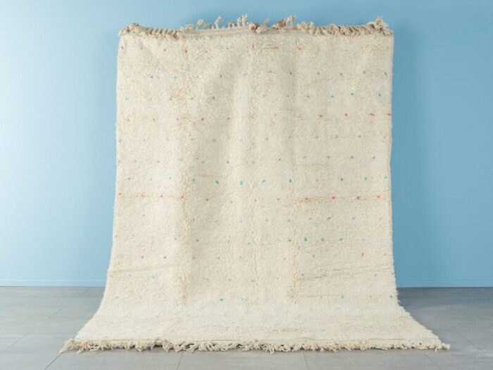 pastel dots berber rug 2010s 1