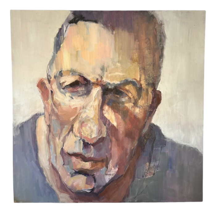 peter bowen jan vink portrait 2000s large oil on canvas 6300