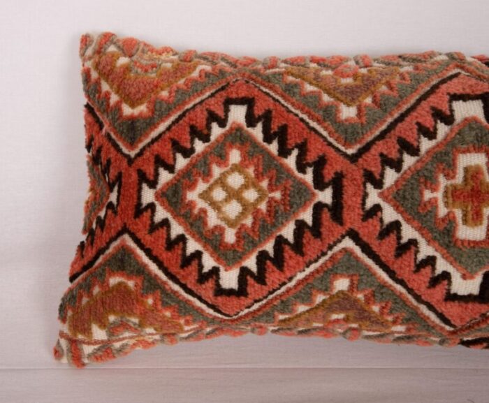 pillow cover made from an early 20th century karakalpak tent band uzbekistan 1920