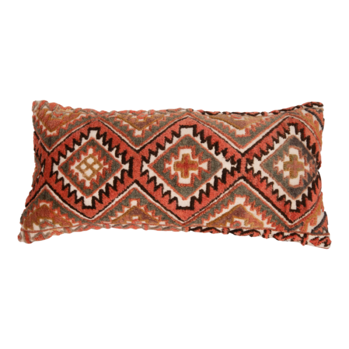 pillow cover made from an early 20th century karakalpak tent band uzbekistan 2300