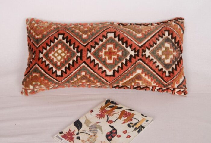 pillow cover made from an early 20th century karakalpak tent band uzbekistan 4026